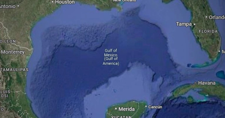 Američki Google Maps Meksički zaljev preimenovao u Američki zaljev
